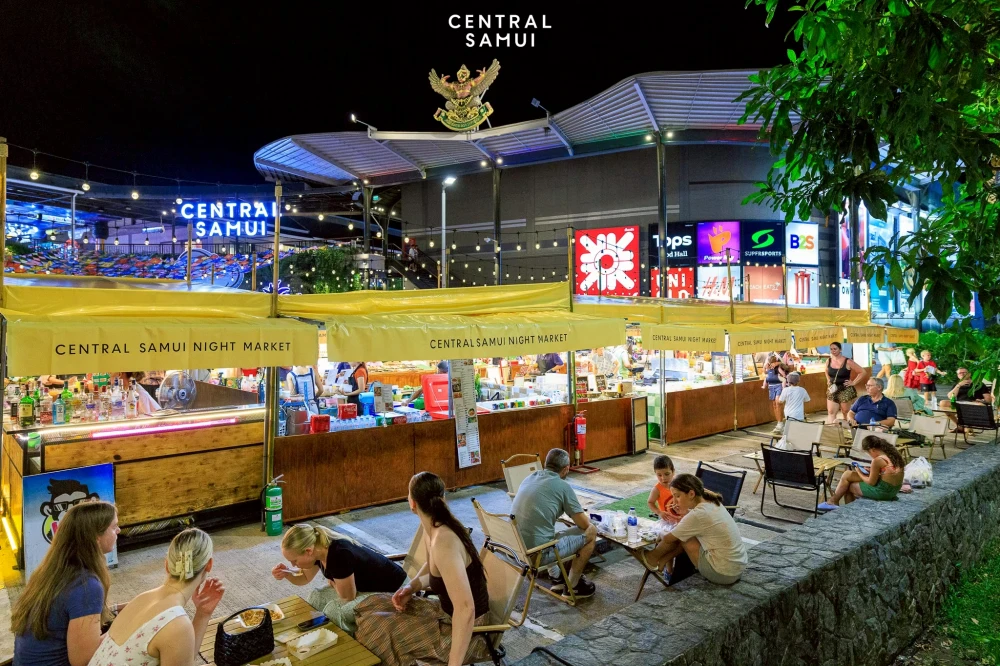 A Laid-Back Night Market in the Heart of Koh Samui