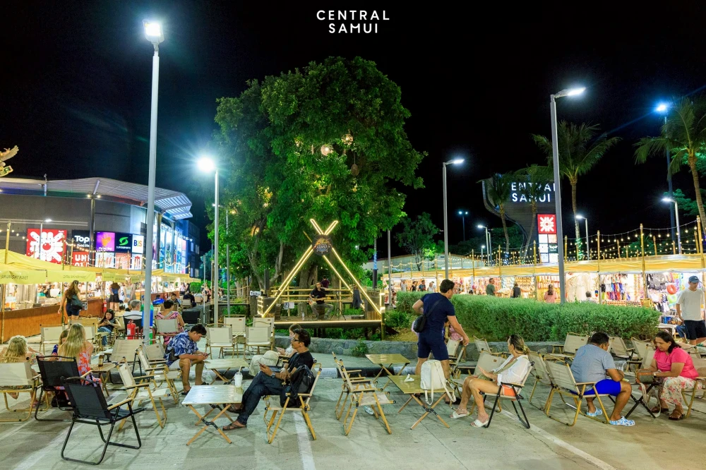 A Laid-Back Night Market in the Heart of Koh Samui