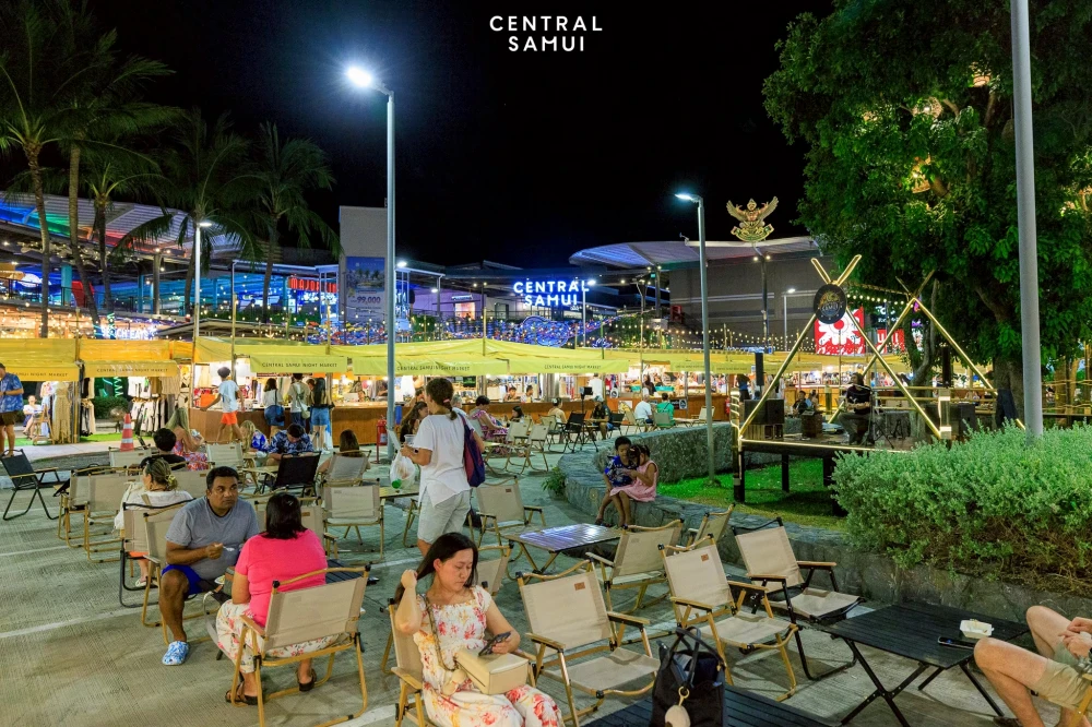 A Laid-Back Night Market in the Heart of Koh Samui