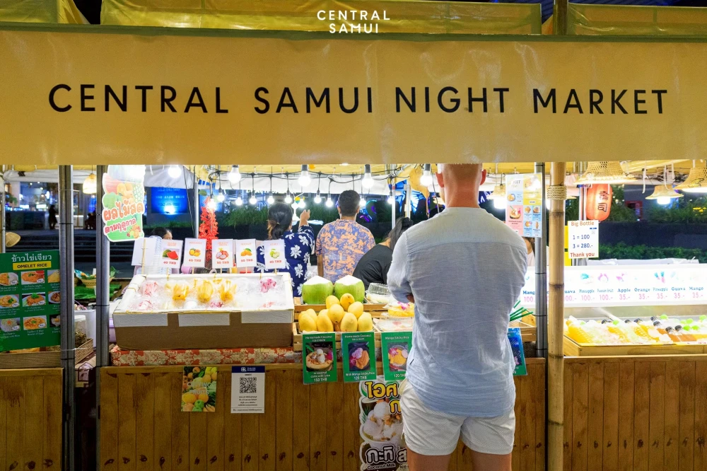 A Laid-Back Night Market in the Heart of Koh Samui