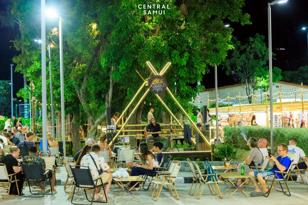 A Laid-Back Night Market in the Heart of Koh Samui