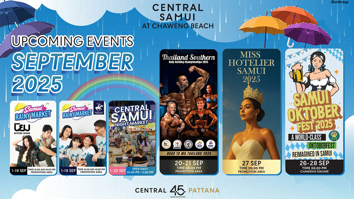 Upcoming Events September 2025