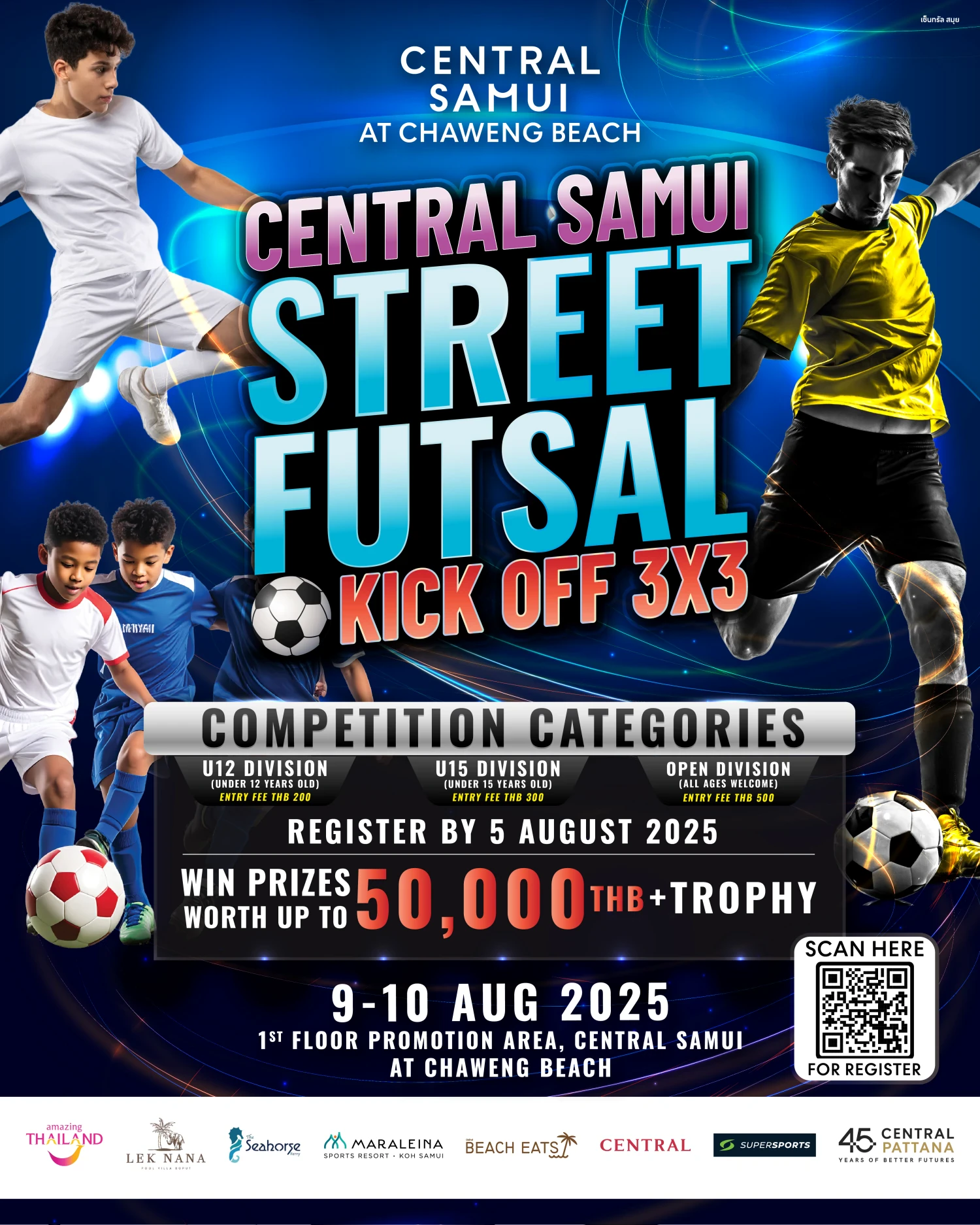 CENTRAL SAMUI KICK OFF 3X3 - STREET FOOTBALL 2025